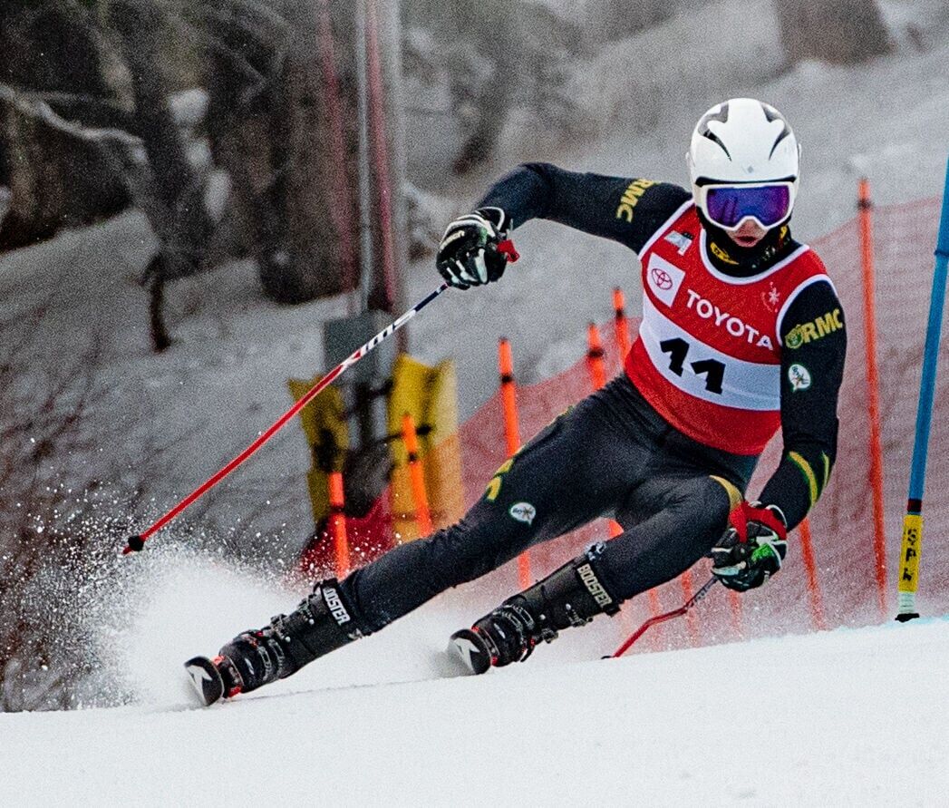 Rocky Mountain College Ski competes at Predator Cup at Bridger Bowl